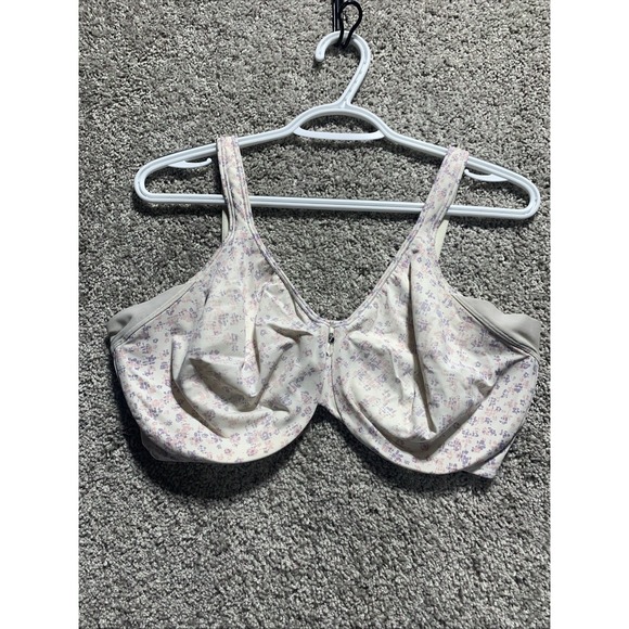 Bali Other - Bali Women's One Smooth U Minimizer Underwire Bra Floral Convertible 38DDD